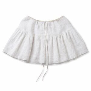 SOLD Vintage White Eyelet Mini Skirt